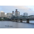 thumbnail image 1 of Hawthorne Bridge  Willamette River  southeast of downtown Portland  Oregon  USA.  Poster Print by Stuart Westmorland, 1 of 1