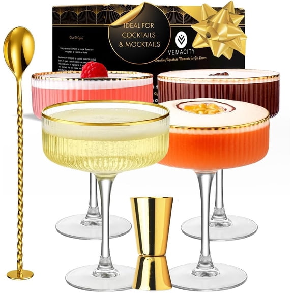 Hawthorne Cocktail Strainer, Stainless Steel Bar Strainer with Copper Finish for Standard and Large Mixing Glasses, Boston Shakers and Shaker Tins, Home Bar Essentials, Bartender Tool, Set of 1