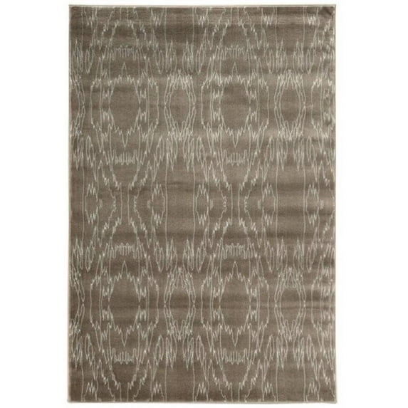 Hawthorne Collection 5'3" x 7'6" Rug in Dark Brown