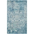 thumbnail image 1 of Hawthorne Collection 8' X 10' Power Loomed Rug in Blue and Ivory, 1 of 7