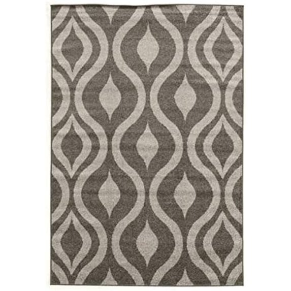 Hawthorne Collection 8' x 10' 2" Rug in Gray and Gray