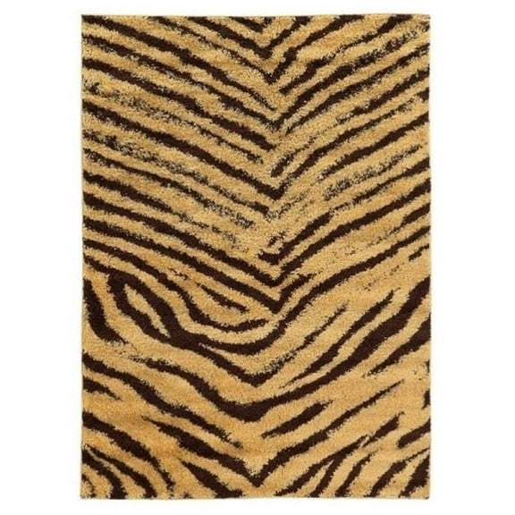 Hawthorne Collection 8' x 10' Shag Rug in Camel