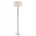 thumbnail image 1 of Hawthorne Collection Crystal Glass Globe Floor Lamp with White Shade, 1 of 1