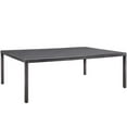 thumbnail image 1 of Hawthorne Collection Glass Top Patio Dining Table in Espresso, 1 of 2