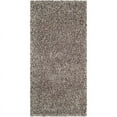 thumbnail image 1 of Hawthorne Collection Grey Shag Rug - Runner 2' x 6', 1 of 1