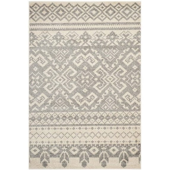 Hawthorne Collection Ivory Area Rug - 4' x 6'