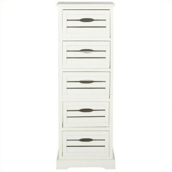 Hawthorne Collection Pine Cabinet in Cream