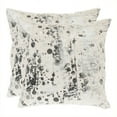 thumbnail image 1 of Hawthorne Collection Polyester 20" Pillows in White Frost (Set of 2), 1 of 1