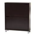 thumbnail image 1 of Hawthorne Collection Shoe Cabinet in Dark Brown, 1 of 8