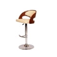 thumbnail image 1 of Hawthorne Collection Swivel Barstool in Cream, 1 of 2