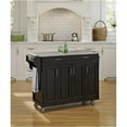 thumbnail image 1 of Hawthorne Collections 49" Granite Top Kitchen Cart in Black, 1 of 2