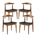 thumbnail image 1 of Hawthorne Collections Dining Chair in Black (Set of 4), 1 of 8