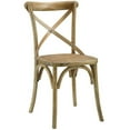 thumbnail image 1 of Hawthorne Collections Wood Natural Dining Side Chair Rectangular Assembled, 1 of 4