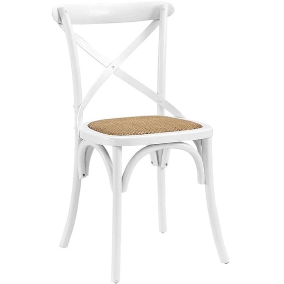 Hawthorne Collections Dining Side Chair in White