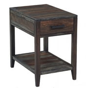 Hawthorne Collections Fall River Solid Sheesham Wood End Table - Natural