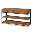 thumbnail image 1 of Hawthorne Collections Media Console in Distressed Oak, 1 of 2