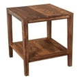 thumbnail image 1 of Hawthorne Collections Modern Wood End Table in Natural Honey Brown, 1 of 6
