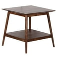 thumbnail image 1 of Hawthorne Collections Portola Solid Acacia Wood End Table - Brown, 1 of 7