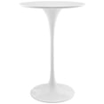 thumbnail image 1 of Hawthorne Collections Round Pub Table in White, 1 of 4