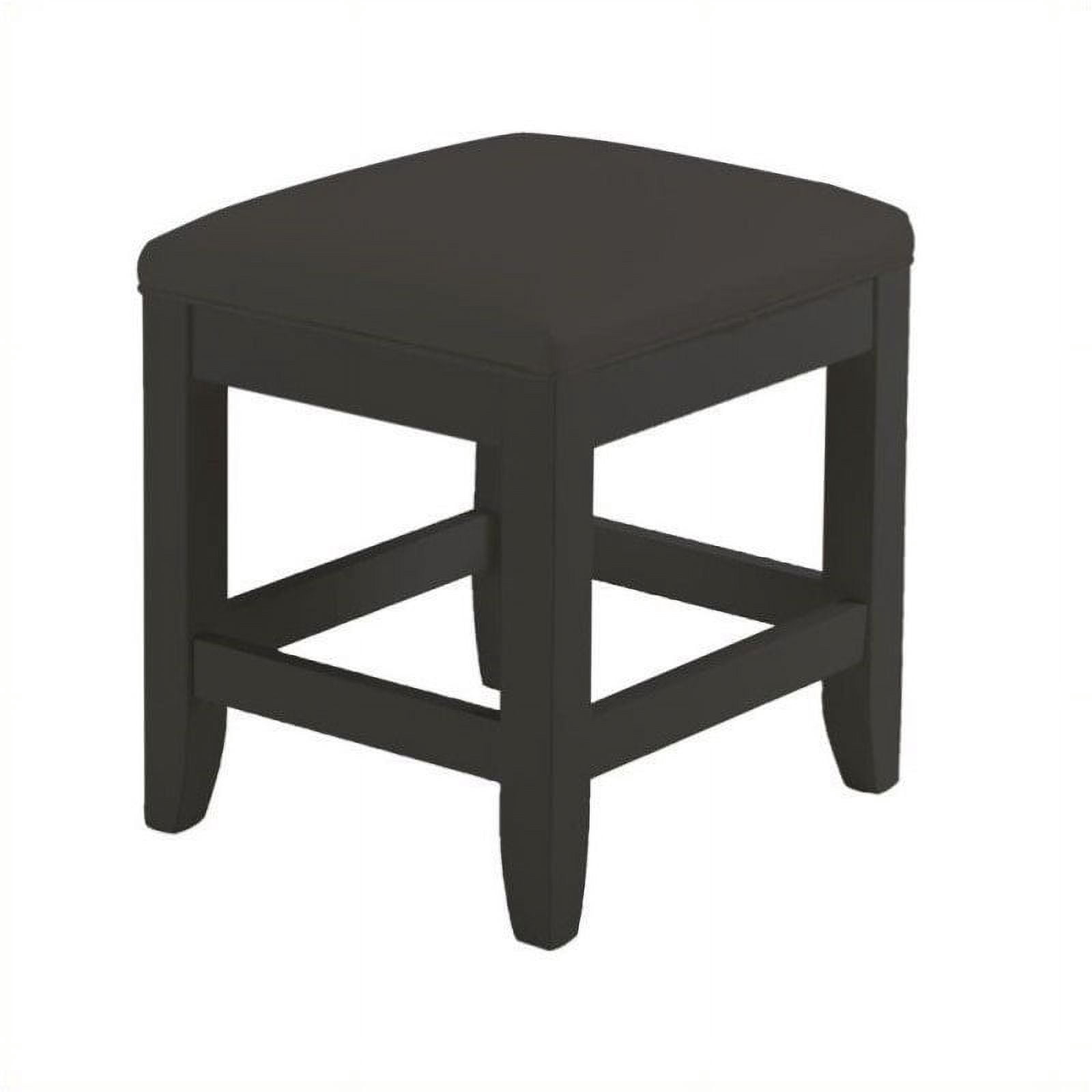Hawthorne Collections Vanity Bench in Black - Walmart.com