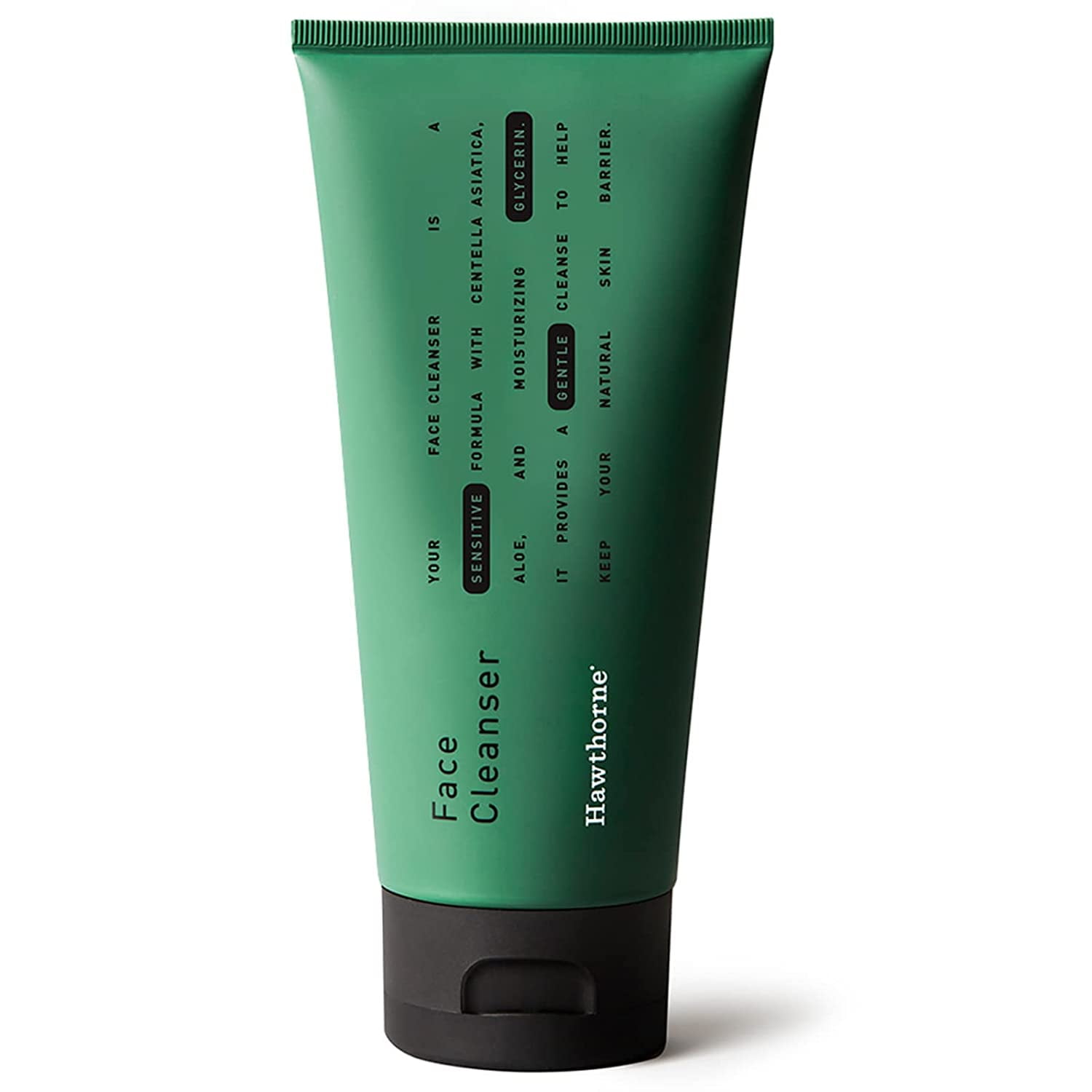 Hawthorne Natural Gentle Face Wash Cleanser for Men. Lightly Foaming