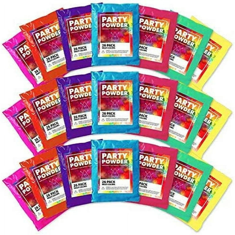 Hawwwy Color Powder for Gender Reveal (3)Pounds Pink, Blue, Yellow Packets of Colorful 2.46 Ounce (Pack of 12)
