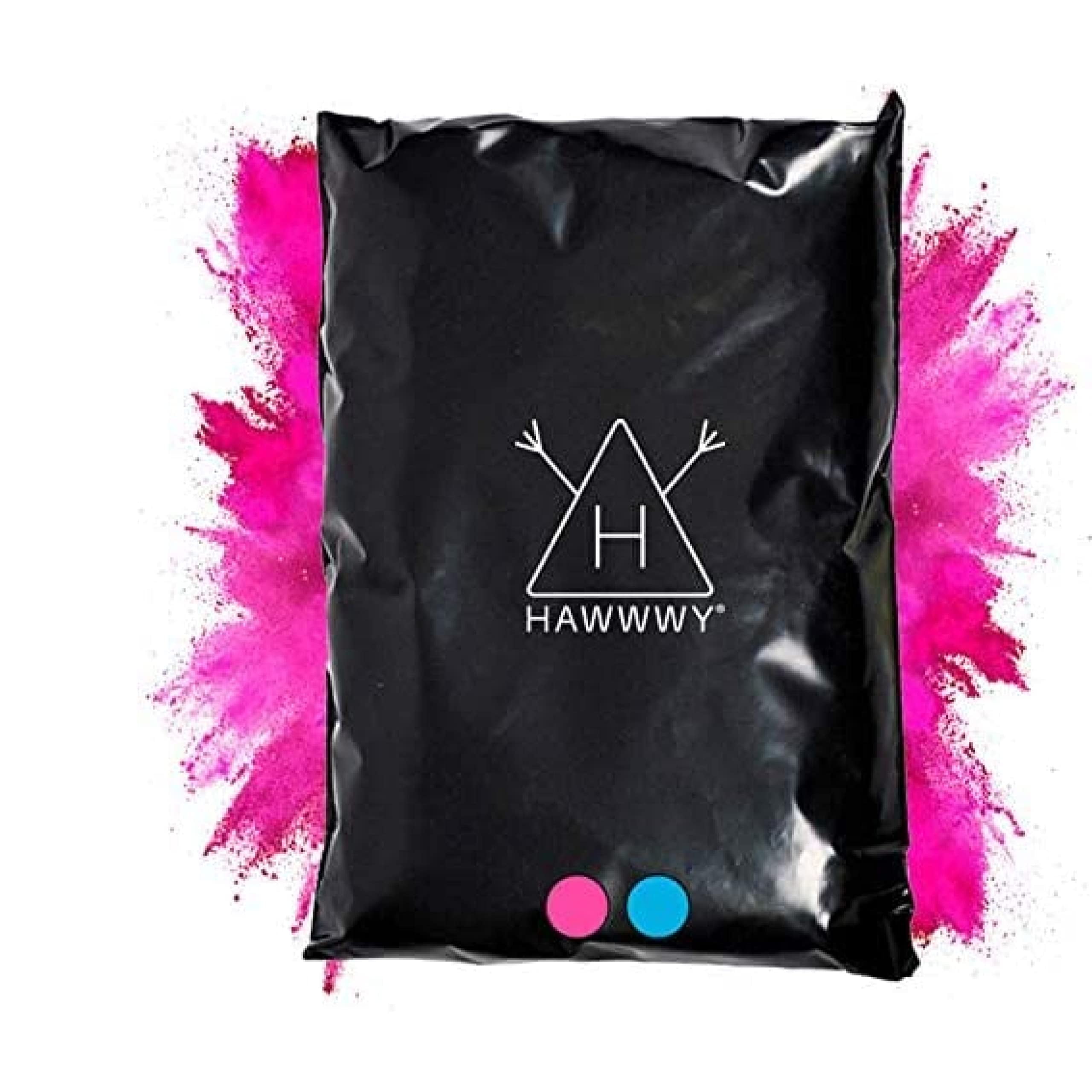 Hawwwy Colorful Powder for Gender Reveal Pink in Color, Motorcycle