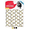 thumbnail image 1 of Hawwwy Spiral Bobby Pins 4 Pack Spin Pins, Easy & Fast Bun Maker Twist Hair Pins for Women Kids, Updo Hair Accessories, Messy Bun Tool, Perfect Small Bun Bobbypins Bobbie Fashion (Gold), 1 of 6