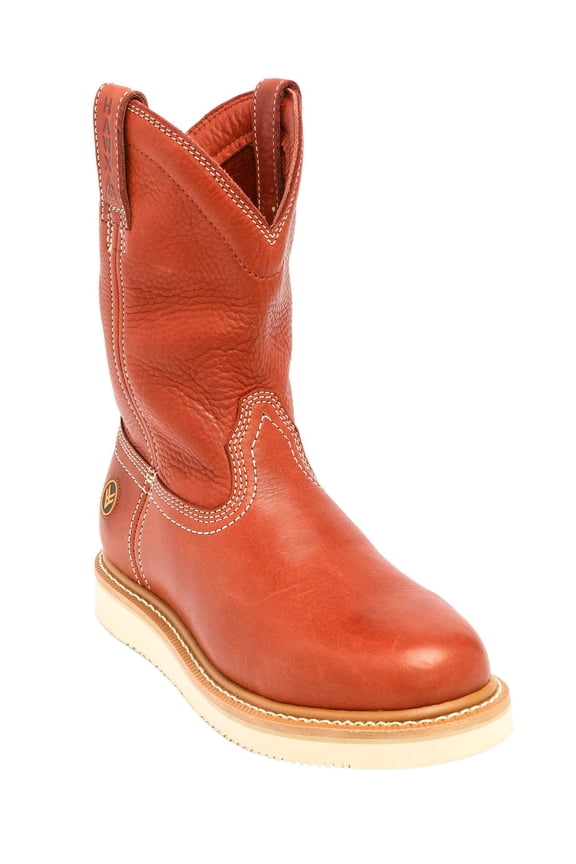 Work Gear Men's 10" Grade Work Boot Soft Toe Red 8.5 EE US