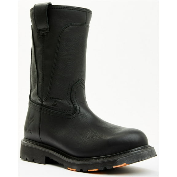Hawx Work Gear Men's 11" Industrial Wellington Work Boot Composite Toe Black 10 EE  US