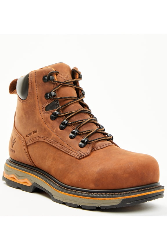 Men's 6" Enduro Lace-Up Work Boot Composite Toe - BHXC0R0W211 10.5 EE US