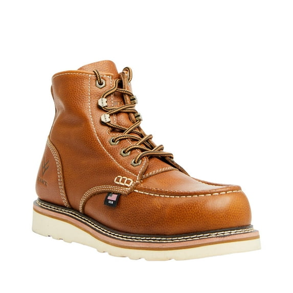 Hawx Men's 6" Usa Pitstop Wedge Work Boot Composite Toe - BHXC0R0W134 10.5 EE US