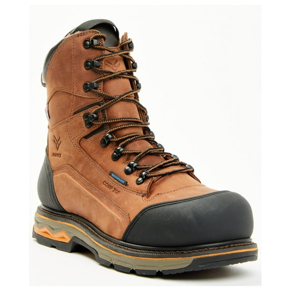 Hawx Men's 8" Enduro Waterproof 800G Insulated Work Boot Composite Toe - BHXCWR0W214 10 D(M) US