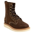thumbnail image 1 of Hawx Men's 8" Grade Work Boot Soft Toe Brown 12 D(M) US, 1 of 7