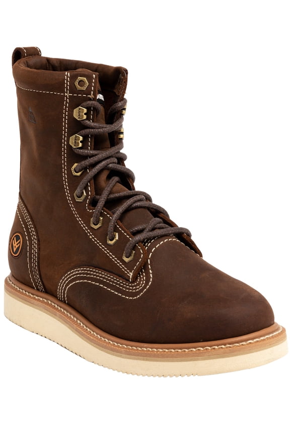 Men's 8" Grade Work Boot Soft Toe - WULP-8-2 7 D(M) US