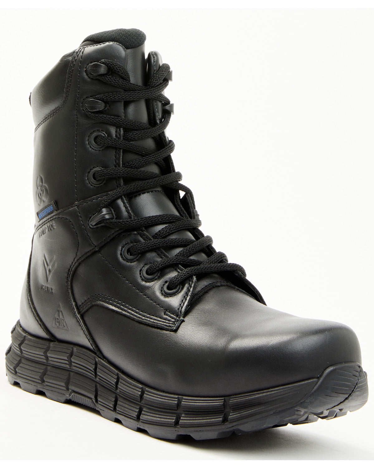 Blacked out Hawx men’s size 11.5E comp toed boots, like new Hawx Men main image 4