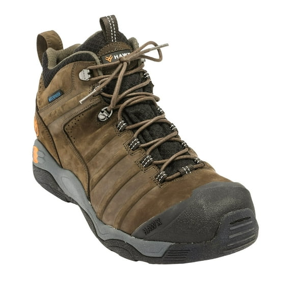 Hawx Work Gear Men's 6" Axis Waterproof Hiker Boot Soft Toe - WHSW-4 14 D(M) US