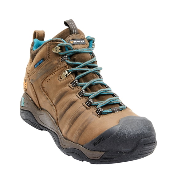 Hawx Work Gear Men's 4" Axis Waterproof Hiker Boot Soft Toe - BHX0WR0W37 10 1/2 D(M) US