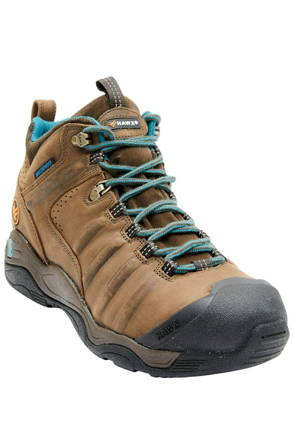 Work Gear Men's 4" Axis Waterproof Hiker Boot Soft Toe - BHX0WR0W37 13 D(M) US
