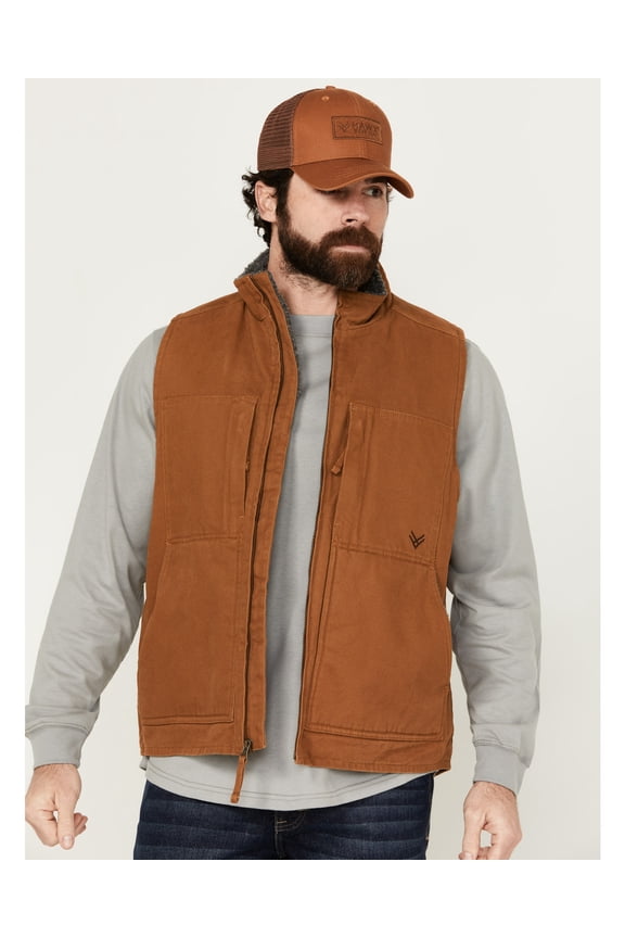 Work Gear Men's Browder Weathered Duck Work Vest - HXSP24V87-RUCOP US