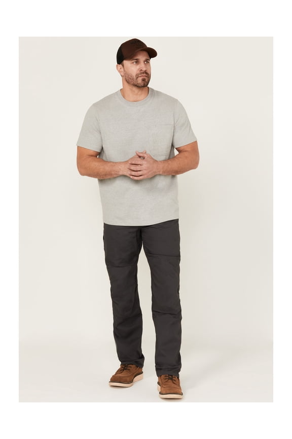 Work Gear Men's Double Front Ripstop Xtreme Pants Charcoal 33W x 30L