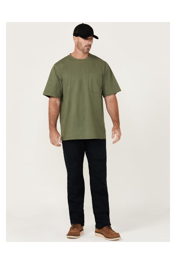 Work Gear Men's Double Front Ripstop Xtreme Work Pants - HXSP24P68-NVY 34W x 36L