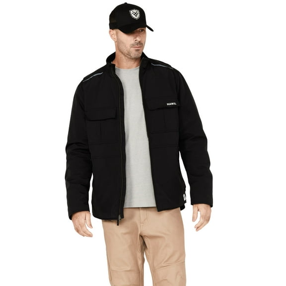 Hawx Work Gear Men's Extreme Cold Work Jacket - HXFA23O35-BLK   US