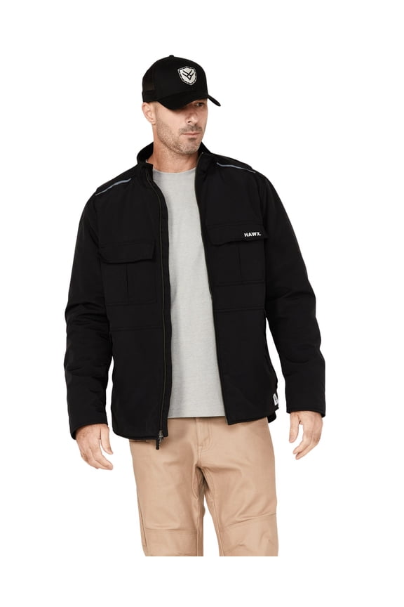 Work Gear Men's Extreme Cold Work Jacket - HXFA23O35-BLK   US