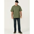 thumbnail image 1 of Hawx Work Gear Men's Foundation Dark Wash Straight Stretch Denim Jeans Indigo 34W x 30L, 1 of 4