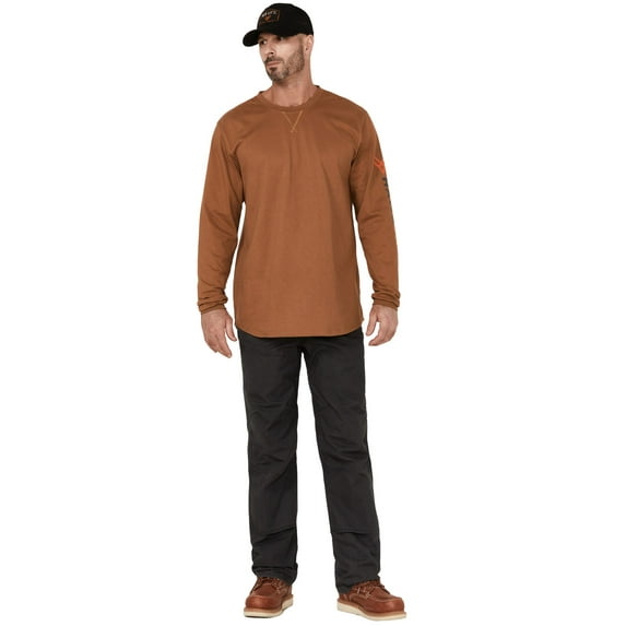 Hawx Men's Fr Double Front Ripstop Work Pants - HXFRFA21P01-CHARCOAL 36W x 36L