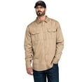 thumbnail image 1 of Hawx Men's Fr Long Sleeve Woven Work Shirt - KHK XX-, 1 of 5