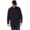 thumbnail image 1 of Hawx Work Gear Men's Fr Vented Solid Long Sleeve Button-Down Work Shirt - HXFRSP22W38-NVY, 1 of 4