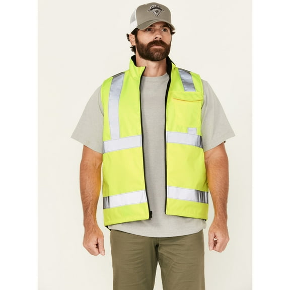 Hawx Work Gear Men's Hi-Vis Safety Vest Big Yellow 4X