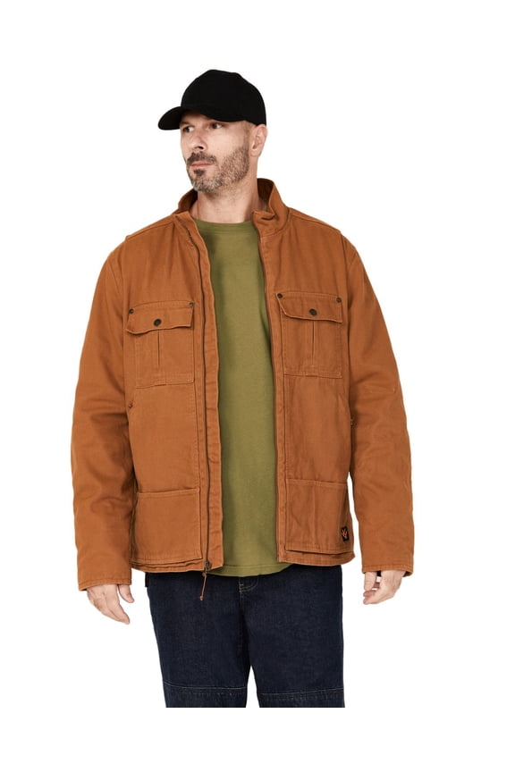 Work Gear Men's Lined Duck Work Jacket Rust Copper XX- US
